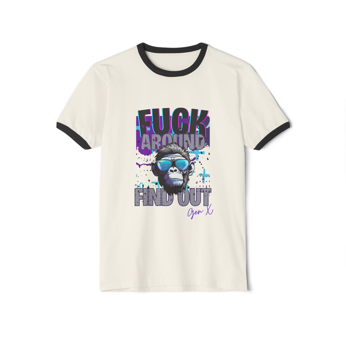 Unisex Cotton Ringer T-Shirt