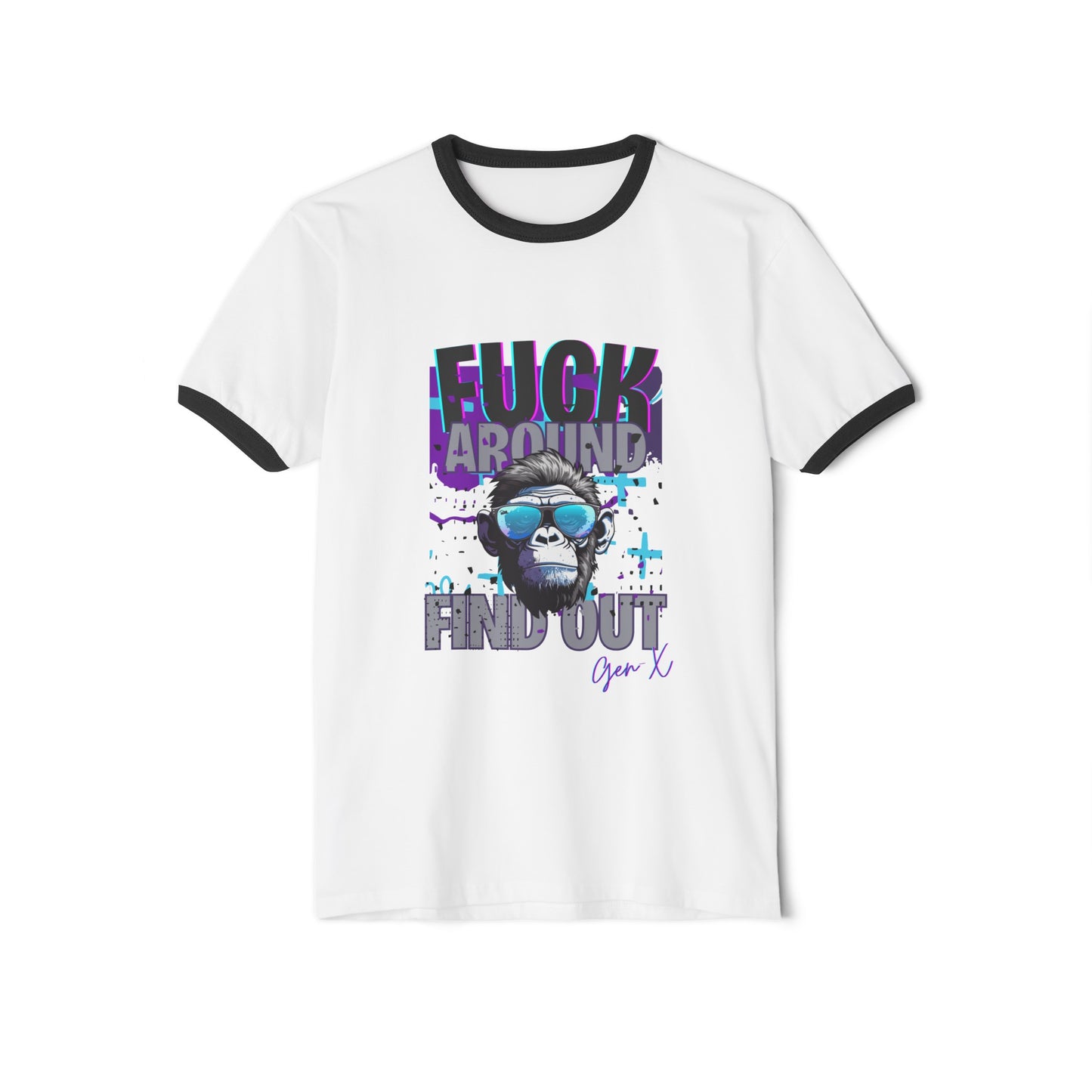 Unisex Cotton Ringer T-Shirt