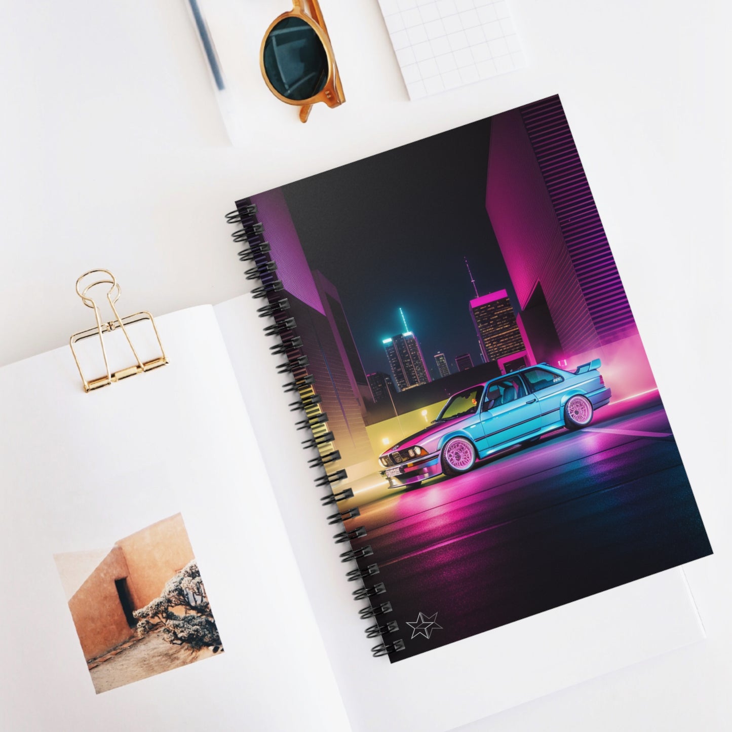 BMW E30 M3 - Spiral Notebook - Ruled Line