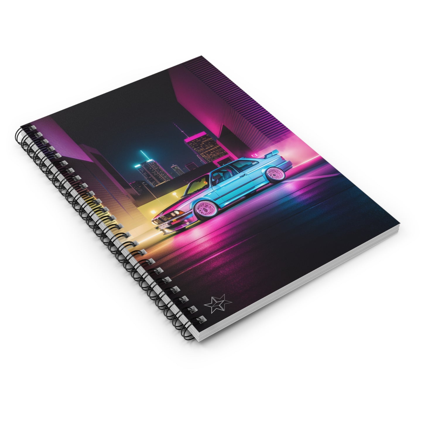 BMW E30 M3 - Spiral Notebook - Ruled Line