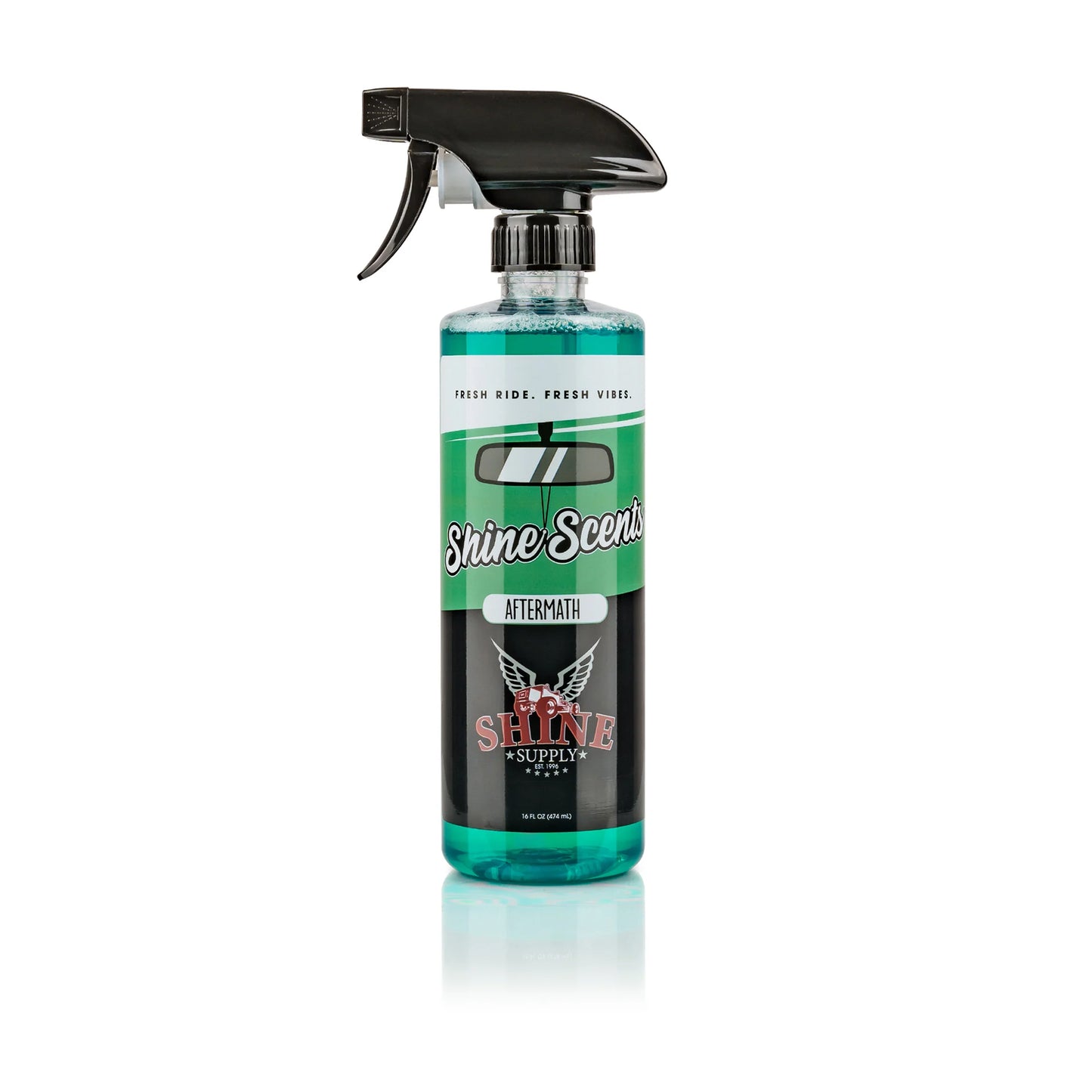 "SHINE SCENTS" AFTERMATH - 16OZ. W/ BLACK SPRAYER