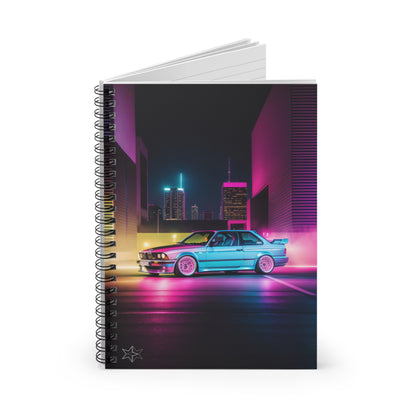 BMW E30 M3 - Spiral Notebook - Ruled Line