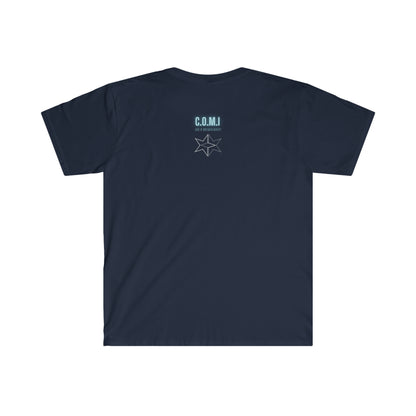 Neon Americana Hot Rod - Unisex Softstyle T-Shirt