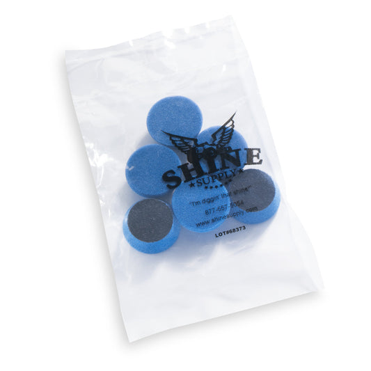 SDO 2" Blue Firm Foam Pads - Pack Of 6